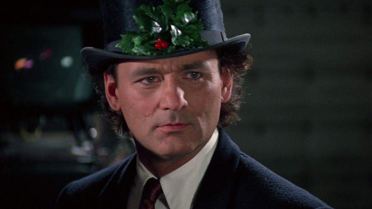  A man in a holly-covered tophat in this image from Mirage Productions.