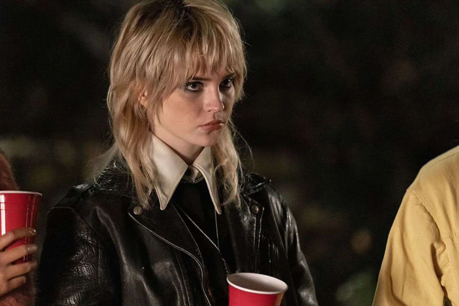 A teenage girl holds a red cup in this photo by Showtime.