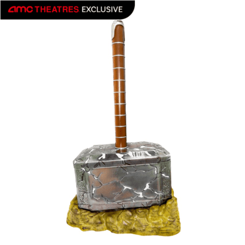 Thor’s hammer is stuck in mud in this image from AMC.