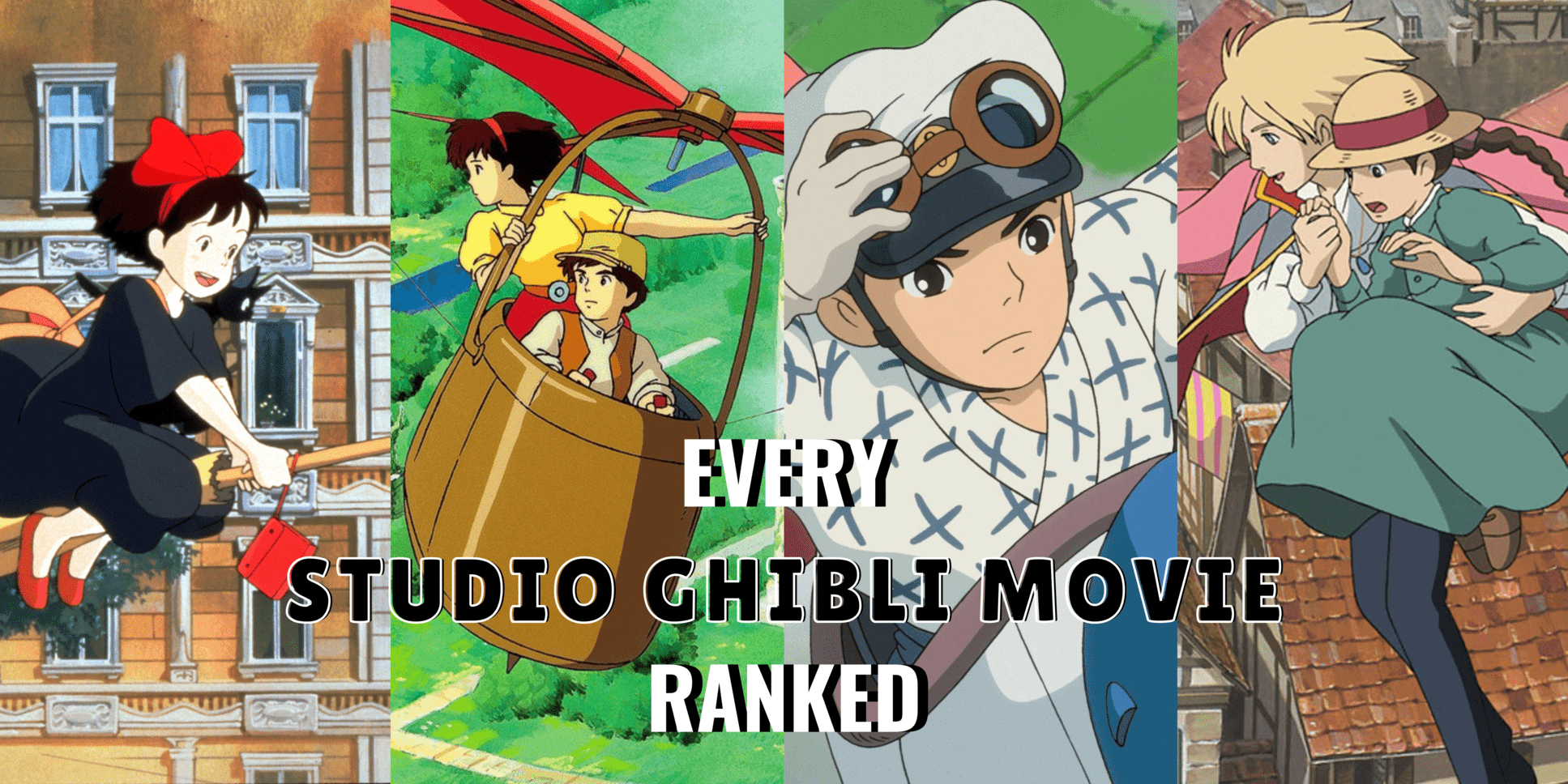 Every Studio Ghibli Movie, Ranked